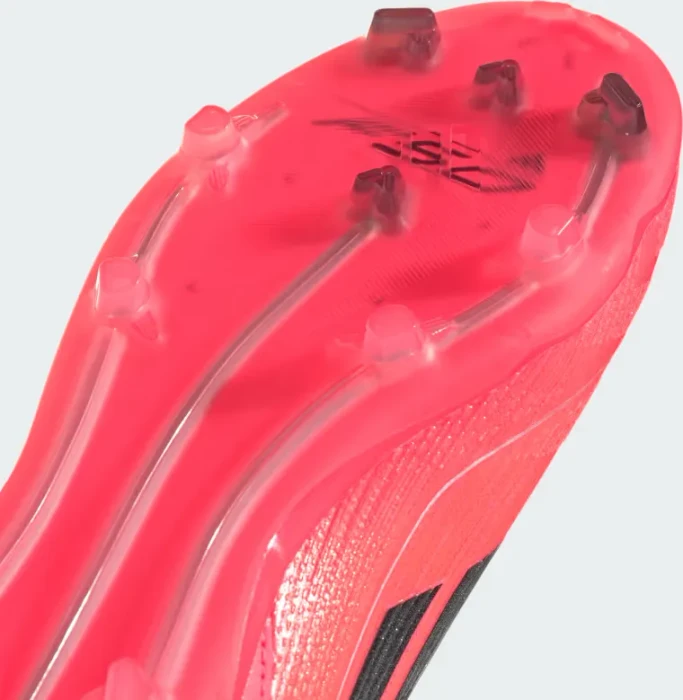 adidas F50 Pro FG turbo/aurora black/platinum metallic (Junior)