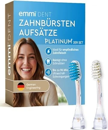 Emag/Emmi Ultrasonic Emmi-Dent M2 Wave Ersatzbürste, 2 Stück