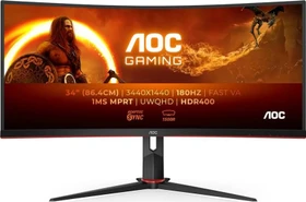 AOC CU34G2XPD/BK, 34"