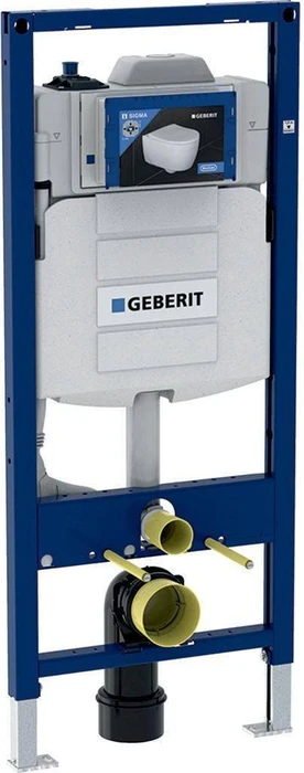Duofix Element für Wand-WC, 120cm, mit Sigma UP-Spülkasten 12cm (UP320), mit HS30 Hygienespülung, 1 Wasseranschluss