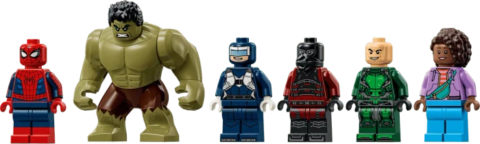 LEGO Marvel Super Heroes Spielset - Großer Showdown: Spider-Man vs. Hulk