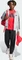 adidas Essentials T-Shirt kurzarm pure ruby/black (Junior) Vorschaubild