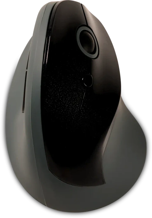 BakkerElkhuizen PRF Vertical Mouse Wireless, Vertikale Maus Rechts schwarz/grau, USB