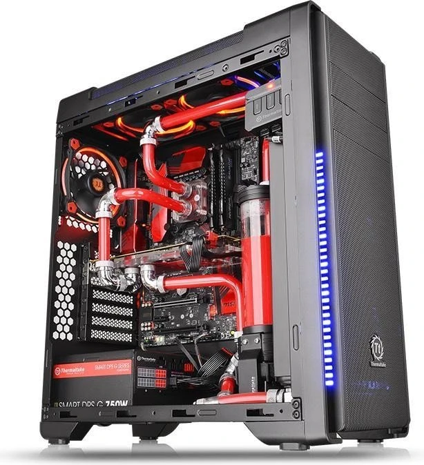 Thermaltake Versa C21 RGB, schwarz, Acrylfenster