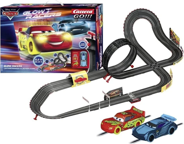 Carrera GO!!! Disney Pixar Cars Glow Racers