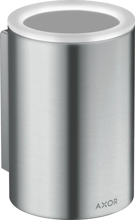 Hansgrohe Axor Universal Circular Zahnputzbecher mit Halter brushed chrome