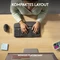 Logitech Wave Keys for Business, Grafit, Logi Bolt, USB/Bluetooth, DE Vorschaubild