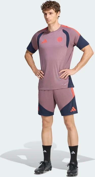 adidas FC Bayern München Cup 2026/2027 Trainingstrikot kurzarm shadow fig/legend ink (Herren)