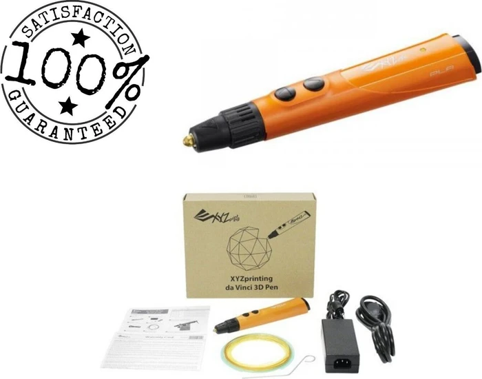 XYZprinting da Vinci 3D Pen, schwarz/orange