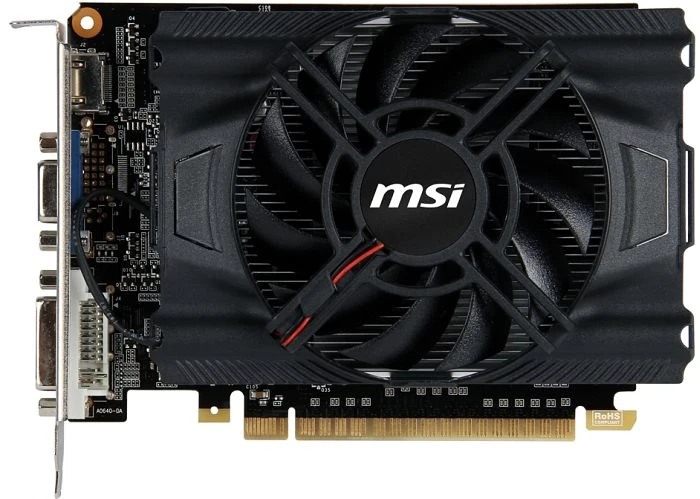 MSI GeForce GT 640, N640-2GD3, 2GB DDR3, VGA, DVI, HDMI