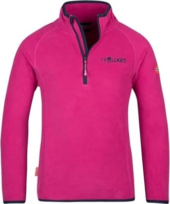 Trollkids Nordland Half Zip Pullover fireberry (Junior)