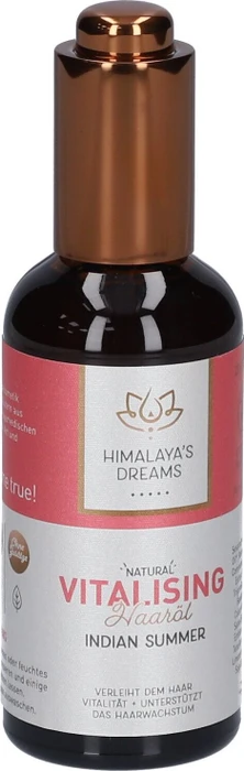 Himalaya's Dreams Indian Summer Vitalising Ayurveda Haaröl, 100ml