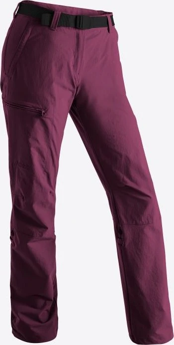 Maier Sports Lulaka Hose lang cherry wine (Damen)