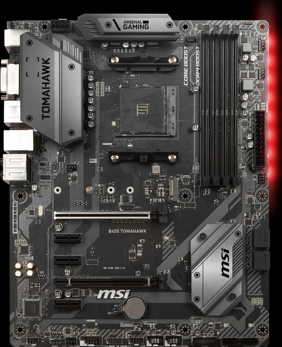 MSI B450 Tomahawk (AMD AM4)