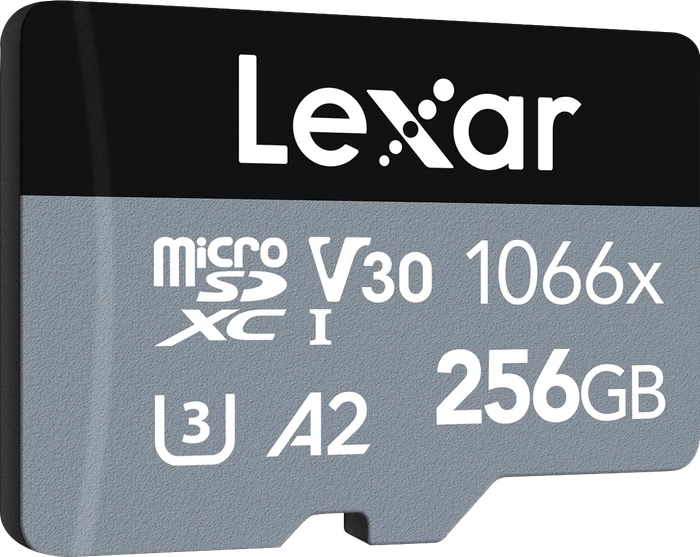 Lexar Professional 1066x Silver Series R160/W70 256GB Kit, UHS-I U3, A2, Class 10