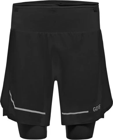 Gore Wear Ultimate 2in1 Shorts Laufhose kurz schwarz (Herren)