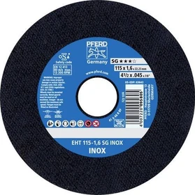Pferd EHT 115-1.6 SG INOX Trennscheibe, 115x1.6x22.23mm, 25 Stück