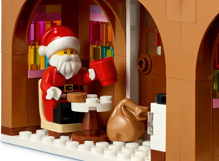 LEGO Weihnachtliches Lebkuchenhaus
