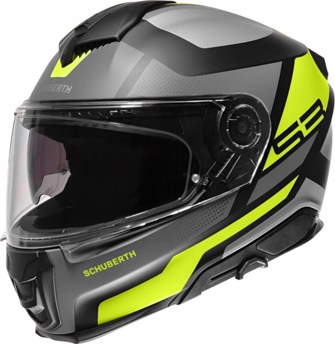 Schuberth S3 Daytona matt grau/gelb/schwarz