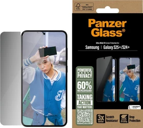 PanzerGlass Privacy Screen Protector Ultra-Wide Fit für Samsung Galaxy S25+