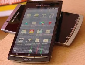 Sony Ericsson Xperia arc misty silver