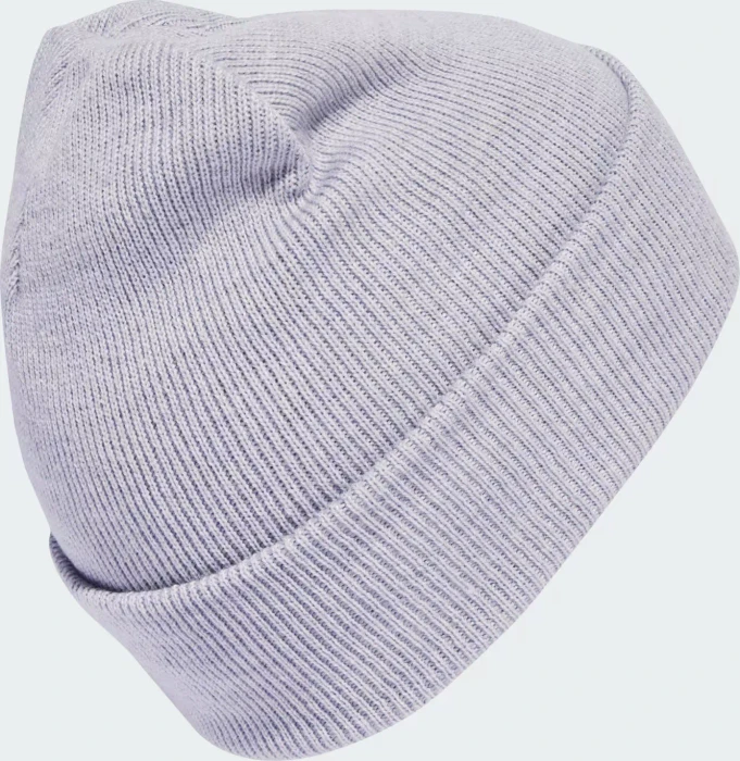 adidas New Logo Cuff Beanie light grey heather/white