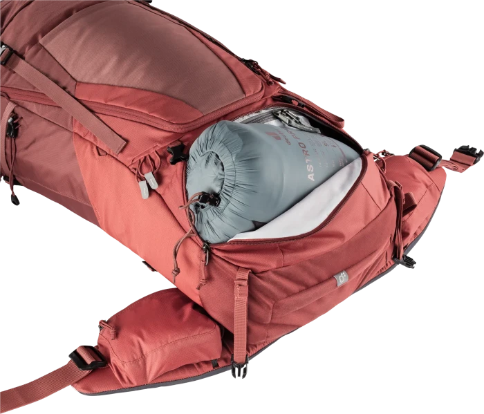 Deuter Futura Air Trek 45+10 SL redwood/lava (Damen)