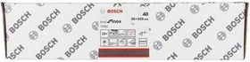 Bosch Professional Y580 Best for Inox Schleifband K40, 30x533mm, 10 Stück