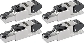 Telegärtner MFP8 T568 A RJ-45 Cat6a Modularstecker, feldkonfektionierbar