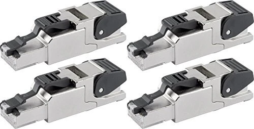 Telegärtner MFP8 T568 A RJ-45 Cat6a Modularstecker, feldkonfektionierbar