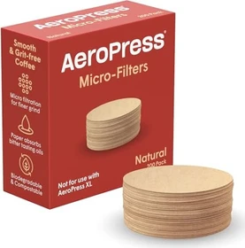 Aeropress AeroPress 200 Stück Natural Paper Ersatz Filter