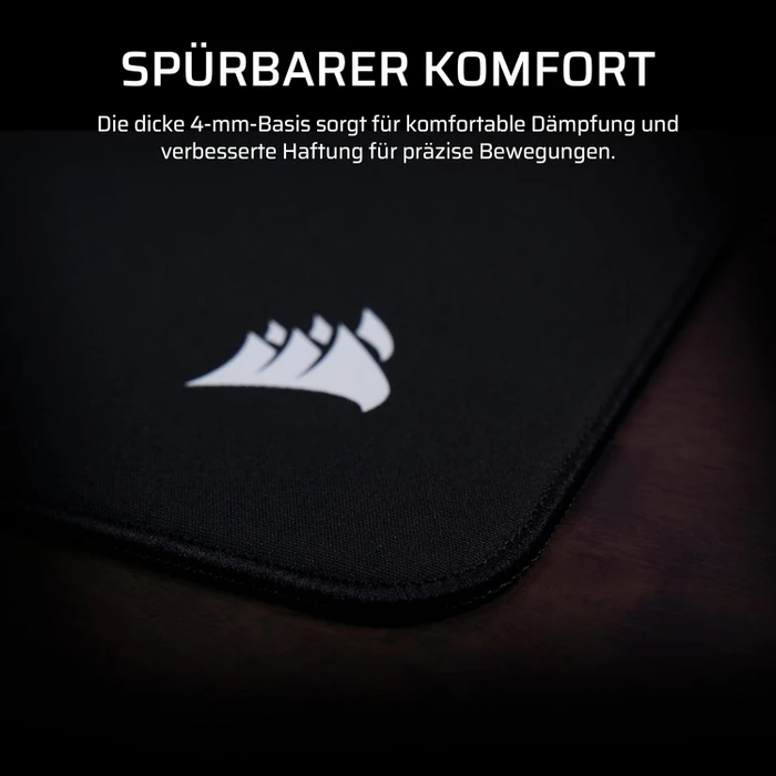 Corsair MM PRO Control Gaming Mouse Pad - Medium 320x300mm, schwarz