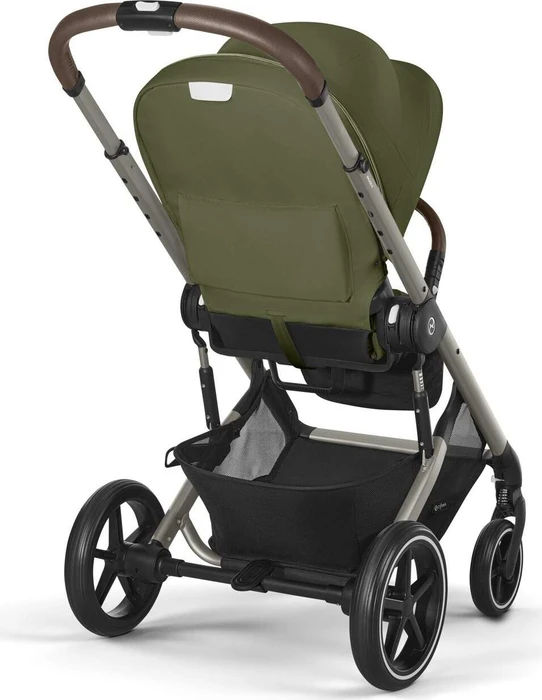 Cybex Balios S Lux Taupe Frame moss green 2024