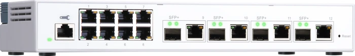 QNAP QSW-M400 Desktop Gigabit Managed Switch, 8x RJ-45, 4x RJ-45/SFP+