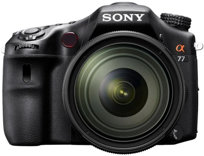 Sony Alpha 77 mit Objektiv 16-50mm 2.8 DT SSM