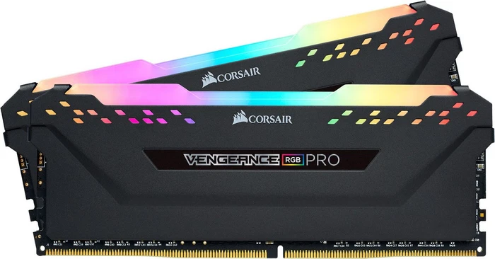 Corsair Vengeance RGB PRO schwarz UDIMM 16GB Kit, DDR4-3200, CL16-18-18-36