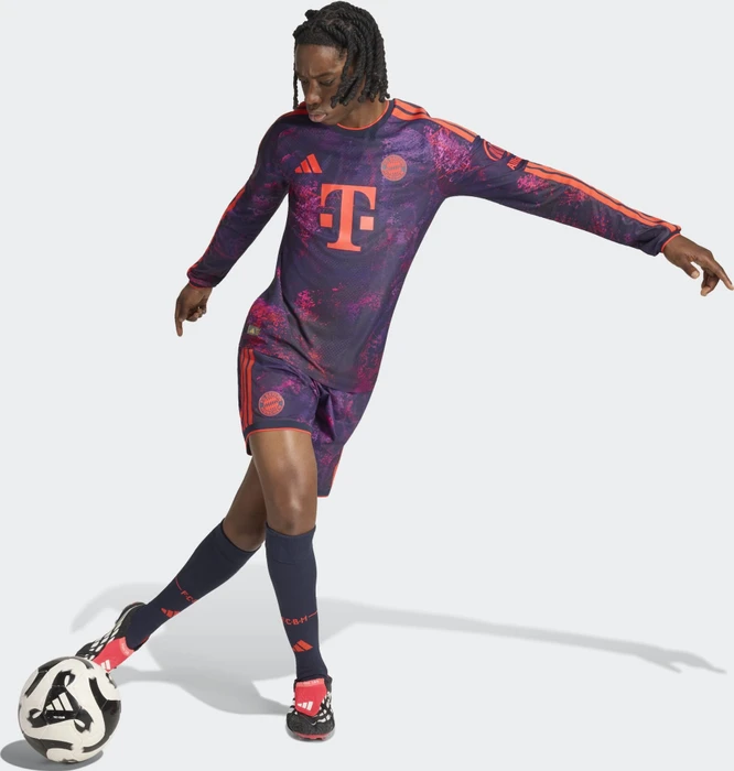 adidas FC Bayern München Authentic 2026/2027 Ausweichtrikot langarm (Herren)