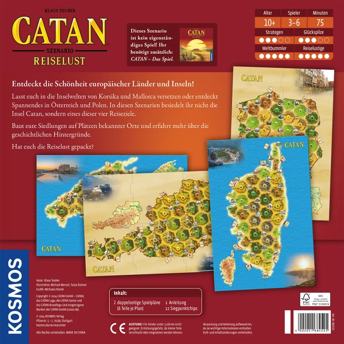 Die Siedler von Catan - Szenario Reiselust (Erweiterung)