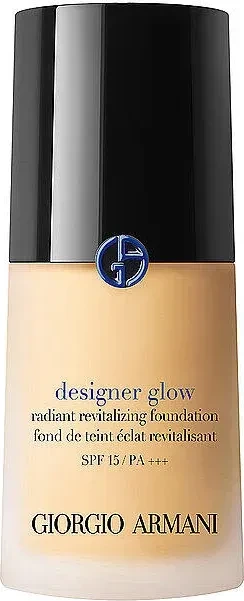 Giorgio Armani Designer Glow Foundation Nr. 3 LSF15, 30ml