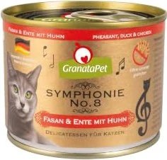 GranataPet Symphonie No.8, mit Fasan & Ente, 1.20kg (6x 200g)