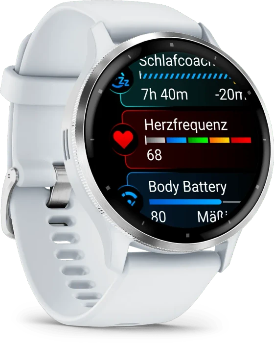 Garmin Venu 3 silver/whitestone
