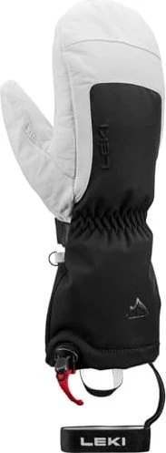 Leki Guide X-Treme GTX Mitt Skihandschuhe schwarz/weiß