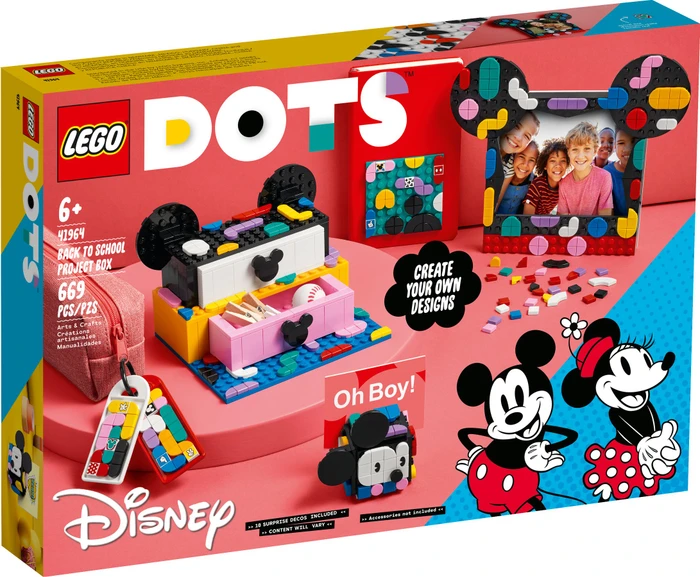 LEGO Dots - Micky & Minnie Kreativbox zum Schulanfang