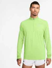 Nike Stride Dri-FIT Laufshirt langarm lime blast (Herren)