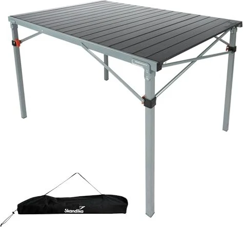 Skandika Maikku Alu Campingtisch grau