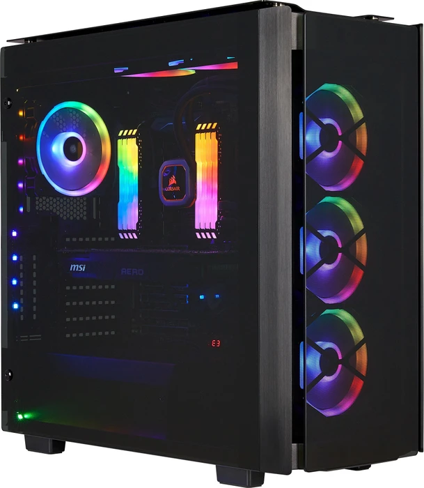 Corsair Obsidian 500D RGB SE, Glasfenster