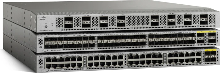 Cisco Nexus 3048 Rackmount Gigabit Managed Switch, 48x RJ-45, 4x SFP+
