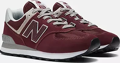 New Balance 574 Core burgundy/white (Damen)