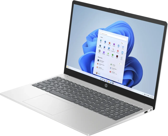 HP Laptop 15-fd0068ng, Natural Silver, Core 5 120U, 16GB RAM, 1TB SSD, DE