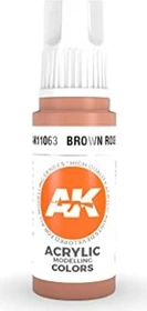 AK-Interactive 3rd Gen Acrylic Colors Acrylic Modelling Colors brown rose, 17ml